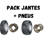 Pack Jantes + Pneus Quads Racing