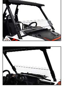 Demi Pare Brise RZR 1000 Polaris jusqu'à 2018