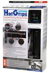 Poignées Chauffantes Oxford Hot Grips – Pour Scooter, Confort Hiver Optimal