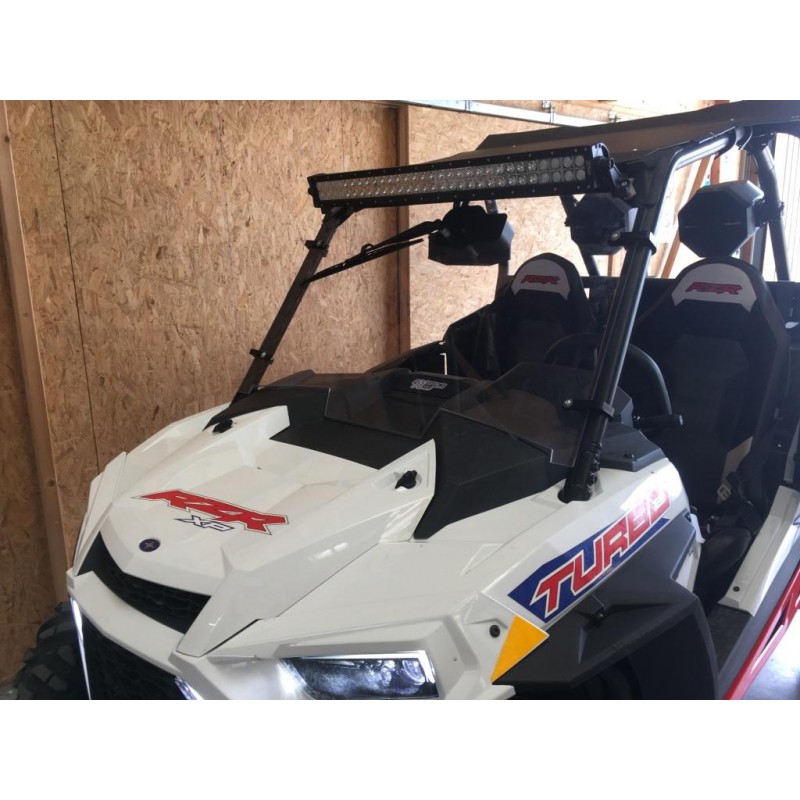 Pare Brise en Polycarbonate avec essuie glace 175° et lave glace RZR ...