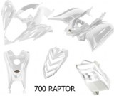 Kit Complet Carénage Blanc Carbone Maier 700 Raptor Yamaha
