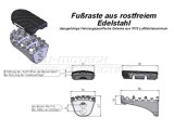 Kit Repose-pied Sw-Motech pour Apprillia 750 Shiver GT
