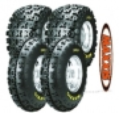 Lot 4 Pneus Maxxis Razr2  M933 23x7x10 + M934 22x11x9 Port Offer