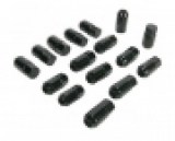 Lot de 16 écrous Noir Conique Moose 12x1.25mm Port Offert