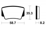 Plaquettes de Frein Bendix KTM   SX 450 / 505